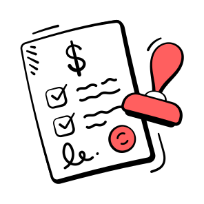Contract, Agreement, Deal, Document, Checklist, Financial, Approval, icon