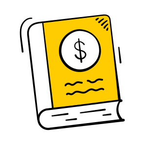 Finance, Book, Financial, Literacy, Investment, Education, Knowledge, icon