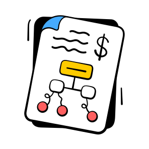 Financial, Flowchart, Business, Plan, Report, Document, Hierarchy, icon