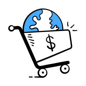 Global, Finance, Shopping, Cart, Commerce, Ecommerce, Business, icon