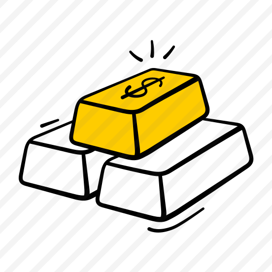 Gold Bars, Gold Ingots, Savings, Investment, Business, Finance, preview