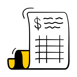 Invoice, Receipt, Financial, Document, Account, Budget, Accounting, icon