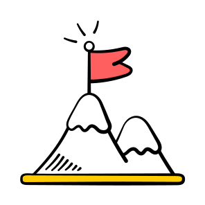 Mission, Achievement, Success, Victory, Accomplishment, Motivation, Leadership, icon