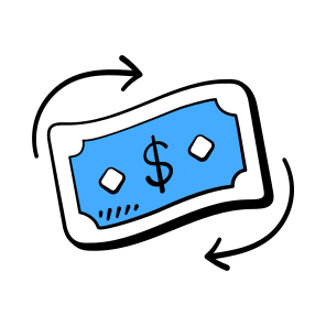Money, Business, Cash, Flow, Payment, Transaction, Exchange, icon