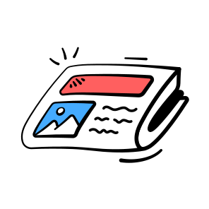 Newspaper, Journal, News, Business, Finance, Report, Magazine, icon