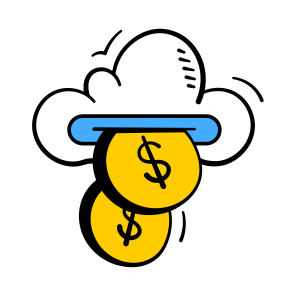 Passive, Income, Online, Banking, Cloud, Finance, Digital, Storage, icon