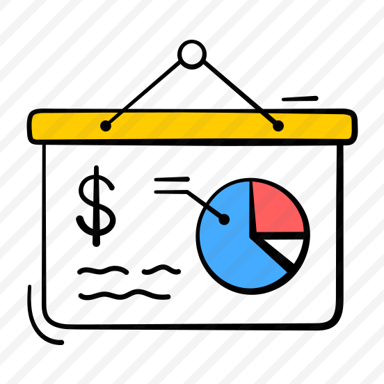Presentation, Board, Financial, Data, Pie Chart, Business, Marketing, preview
