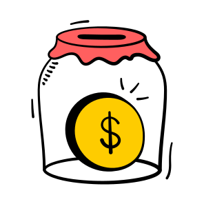 Savings, Investment, Funds, Donations, Business, Finance, icon