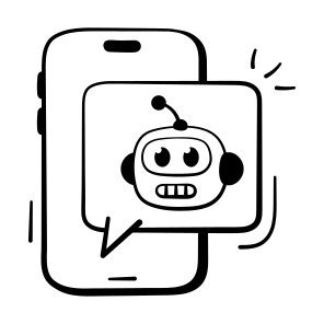 Mobile Chat icon