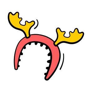 Antlers, Headband, Hairband, Headwear, Fashion icon