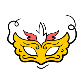 Carnival, Mask, Masquerade, Costume, Festival icon