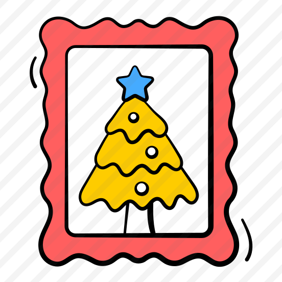 Christmas Card, Invitation, Xmas Card preview