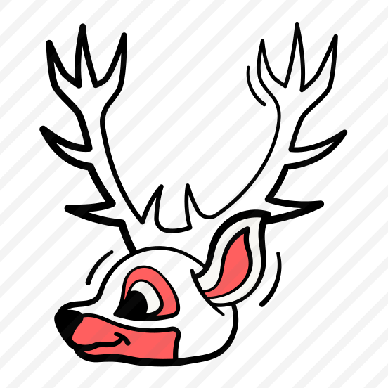 Christmas Reindeer, Stag, Deer, Animal preview