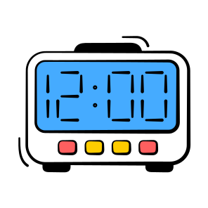 Clock, Countdown, Timer, Digital, Watch icon