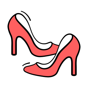High Heels, Shoes, Fashion, Footwear icon