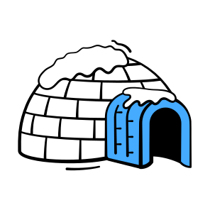 Igloo, Shelter, Structure, Architecture, Building icon