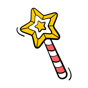Magic, Wand, Star, Fantasy, Spell icon