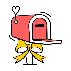 Mailbox, Mail, Post, Christmas, Ne icon