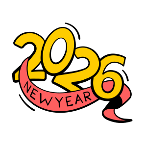 New Year, , Celebration, Decoration icon