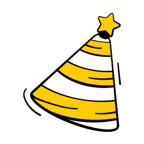 Party, Hat, Cap, Birthday, Christmas icon