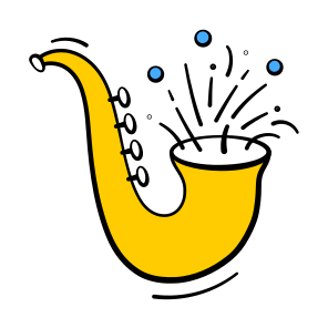 Saxophone, Musical, Instrument, Trombone, Sax icon