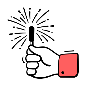 Sparkler, New Year, Celebration, Christmas icon