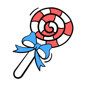Spiral, Candy, Sweet, Lollipop, Dessert, icon
