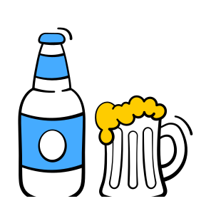 Toast, Wine, Alcohol, Whisky, Vodka icon