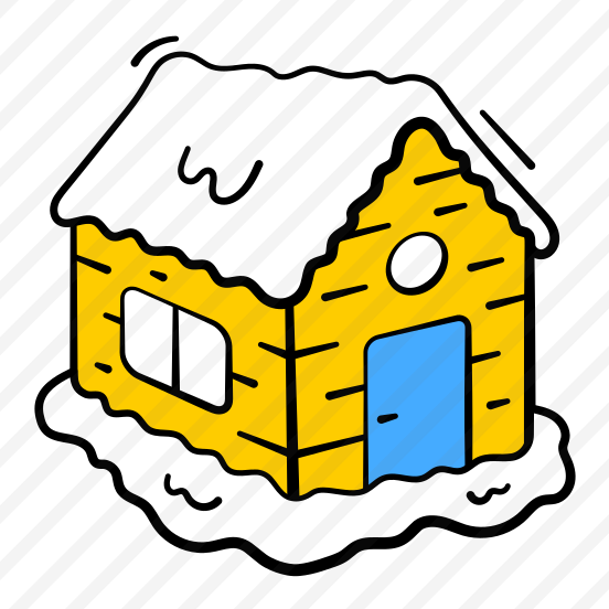 Winter, House, Snow, Christmas, Ne preview