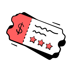 Cinema, Ticket, Coupon, Paper, Label, icon