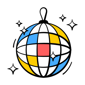 Disco, Ball, Party, Celebration, Dance icon