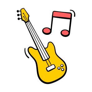 Electric, Guitar, Musical, Instrument, String icon