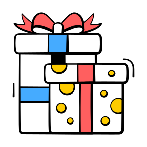 Gift, Boxes, Surprise, Present, Entertainment icon