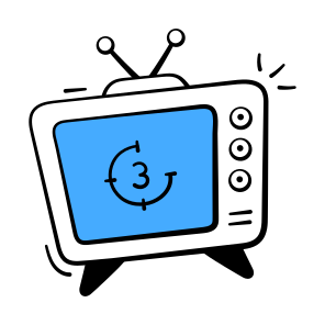 Movie, Countdown, Cinema, Counter, Video icon