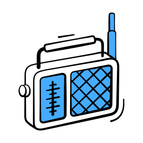 Radio, Audio, Broadcast, Fm, Music icon