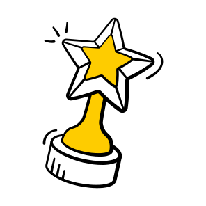Star, Award, Medal, Winner, Trophy icon