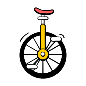 Unicycle, Entertainment, Monocycle, Ride, Entertainment icon