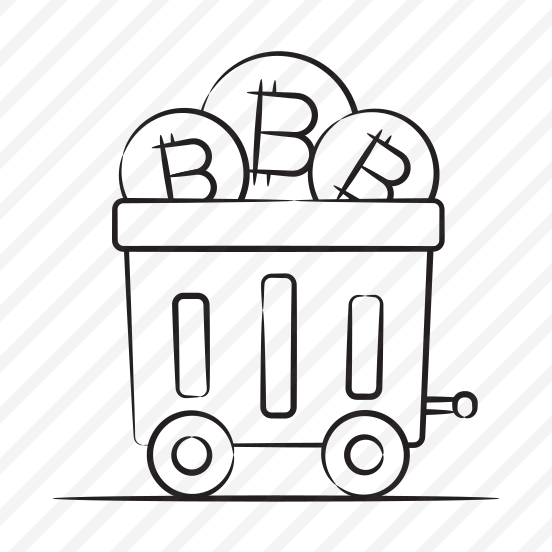 Bitcoin, Cart, Mining, Crypto, Cryptocurrency preview