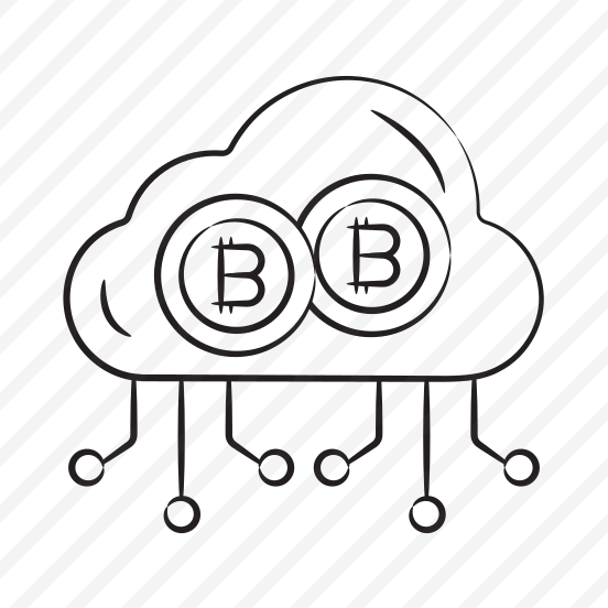 Cloud, Bitcoin, Crypto, Cryptocurrency, Blockchain preview