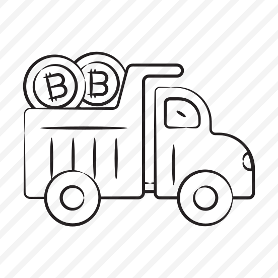 Truck, Dumper, Bitcoin, Crypto, Cryptocurrency preview