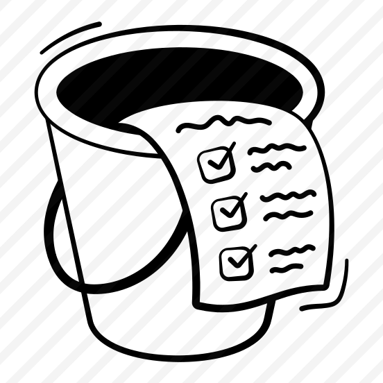 Bucket, List, Checklist, Shopping, Ecommerce preview