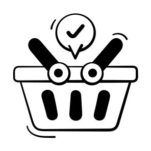 Confirmed, Order, Shopping, Cart, Basket icon