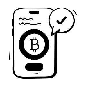 Crypto, Payment, Currency, Digital, Mobile icon