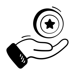 Customer, Reward, Earn, Loyalty, Points icon