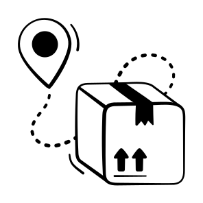 Delivery, Tracking, Route, Parcel, Shipment icon