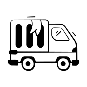 Delivery, Truck, Van, Vehicle, Shipping icon