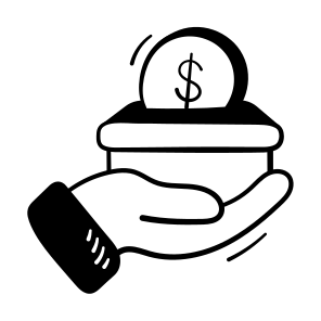 Donation, Box, Charity, Fundraising, Payment icon