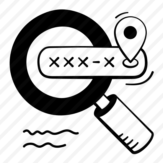 Find, Order, Location, Search, Magnifying preview