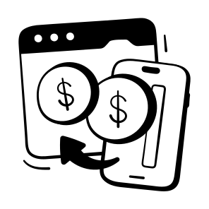 Online, Payment, Digital, Transaction, Money icon