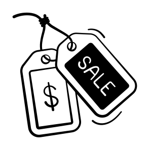Sale, Tag, Price, Label, Offer icon